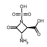 CAS#: 167685-65-6， (2R,3S)-3-Amino-4-Oxo-1-Sulfo-2-Azetidinecarboxylic Acid