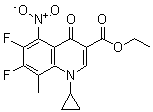 CAS#: 167888-36-0， Ethyl 1-Cyclopropyl-6,7-Difluoro-8-Methyl-5-Nitro-4-Oxo-1,4-Dihydroquinoline-3-Carboxylate