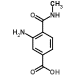 CAS#: 167903-04-0， 3-Amino-4-(Methylcarbamoyl)Benzoic Acid