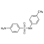 structure of CAS# 16803-95-5, 4-Amino-N-(4-Methylphenyl)Benzenesulfonamide;[(4-aminophenyl)sulfonyl](4-methylphenyl)amine;4-Amino-N-(4-methylphenyl)benzenesulfonamide;4-Amino-N-(4-methylphenyl)benzenesulfonamide #