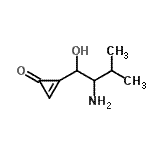 CAS 登录号：168074-26-8， 2-(2-氨基-1-羟基-3-甲基丁基)-2-环丙烯-1-酮