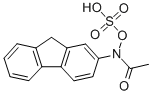 CAS 登录号：16808-85-8， 2-乙酰氨基芴-N-硫酸盐