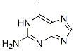 structure of CAS# 1681-10-3, 6-Methyl-1H-Purin-2-Amine;(6-Methyl-7H-Purin-2-Yl)Amine;1H-Purin-2-Amine, 6-Methyl-;2-Amino-6-Methylpurine