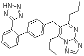 CAS#: 168152-91-8， 5,7-Dipropyl-6-[[2'-(2H-Tetrazol-5-Yl)[1,1'-Biphenyl]-4-Yl]Methyl]-[1,2,4]Triazolo[1,5-a]Pyrimidine