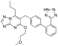CAS#: 168152-95-2， 5-(2-Methoxyethoxy)-7-Propyl-6-[[4-[2-(2H-Tetrazol-5-Yl)Phenyl]Phenyl]Methyl]-[1,2,4]Triazolo[1,5-a]Pyrimidine