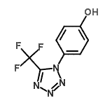 CAS#: 168267-75-2， 4-[5-(Trifluoromethyl)-1H-Tetrazol-1-Yl]Phenol