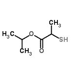 CAS#: 16849-77-7， Isopropyl 2-Sulfanylpropanoate