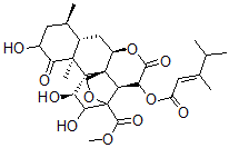 CAS#: 168569-27-5， Bruceanol H