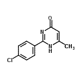 CAS#: 16858-20-1， 2-(4-Chlorophenyl)-6-Methyl-4-Pyrimidinol