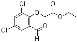 CAS 登录号：16861-40-8， (2,4-二氯-6-甲酰基苯氧基)乙酸乙酯