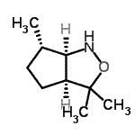 CAS#: 168787-21-1， (3aS,6S,6aR)-3,3,6-Trimethylhexahydro-1H-Cyclopenta[c][1,2]Oxazole