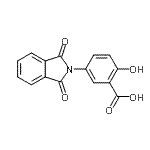 CAS#: 168903-55-7， 5-(1,3-Dioxo-1,3-Dihydro-2H-Isoindol-2-Yl)-2-Hydroxybenzoic Acid