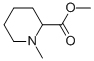 structure of CAS# 1690-74-0, 1-Methyl-2-Piperidinecarboxylic Acid Methyl Ester;1-Methyl-Piperidine-2-Carboxylicacidmethylester
