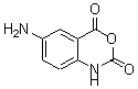 structure of CAS# 169037-24-5, 6-Amino-2H-3,1-Benzoxazine-2,4(1H)-Dione;2H-3,1-Benzoxazine-2,4(1H)-Dione, 6-Amino-;6-AMINO-1H-BENZO[D][1,3]OXAZINE-2,4-DIONE;5-AMINOISATOIC ANHYDRIDE