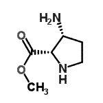CAS#: 169061-54-5， Methyl (3R)-3-Amino-L-Prolinate