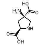 CAS#: 169209-63-6， (2R,4R)-4-Amino-2,4-Pyrrolidinedicarboxylic Acid