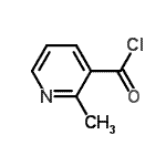 结构式 CAS# 169229-06-5, 2-甲基烟酰氯化物