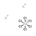 结构式 CAS# 16940-97-9, 钾六氯铼酸盐(IV)