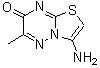 structure of CAS# 16943-37-6, 3-Amino-6-Methyl-7H-[1,3]Thiazolo[3,2-b][1,2,4]Triazin-7-One;3-amino-6-methyl-1,3-thiazolino[3,2-b]1,2,4-triazin-7-one;3-amino-6-methyl-7H-[1,3]thiazolo[3,2-b][1,2,4]triazin-7-one;3-amino-6-methyl-7H-thiazolo[3,2-b][1,2,4]triazin-7-one