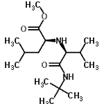 CAS#: 169453-07-0， Methyl N-{(2S)-3-Methyl-1-[(2-Methyl-2-Propanyl)Amino]-1-Oxo-2-Butanyl}-L-Leucinate