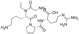 CAS#: 169543-49-1， (2S)-2-[[(2S)-1-[(2S)-6-Amino-2-[(2-Aminoacetyl)-Ethylamino]Hexanoyl]Pyrrolidine-2-Carbonyl]Amino]-5-(Diaminomethylideneamino)Pentanoic Acid