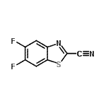 CAS#: 169776-06-1， 5,6-Difluoro-1,3-Benzothiazole-2-Carbonitrile