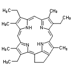 CAS#: 16980-14-6， 3,9,14-Triethyl-4,8,13,18-tetramethyl-3,4-didehydrophorbine