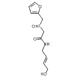CAS#: 169899-15-4， 2-[(2-Furylmethyl)Sulfinyl]-N-[(2E)-4-Hydroxy-2-Buten-1-Yl]Acetamide