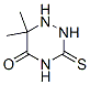 structure of CAS# 16992-40-8, Tetrahydro-6,6-Dimethyl-3-Thioxo-1,2,4-Triazin-5(2H)-One;6,6-Dimethyl-3-Thioxo-1,2,4-Triazinan-5-One;Tetrahydro-6,6-Dimethyl-3-Thioxo-1,2,4-Triazin-5(2H)-One