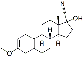 CAS#: 17006-17-6， 17-Hydroxy-3-Methoxyestra-2,5(10)-Diene-17-Carbonitrile