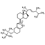 CAS#: 170081-43-3， ({(5S)-3-[(E)-{(1R,7aR)-1-[(2R,3E,5R)-5,6-Dimethyl-3-Hepten-2-Yl]-7A-Methyloctahydro-4H-Inden-4-Ylidene}Methyl]-2,2-Dioxido-1,3,4,5,6,7-Hexahydro-2-Benzothiophen-5-Yl}Oxy)(Dimethyl)(2-Methyl-2-Propany L)Silane