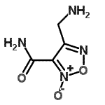 CAS#: 170149-39-0， 4-(Aminomethyl)-1,2,5-Oxadiazole-3-Carboxamide 2-Oxide