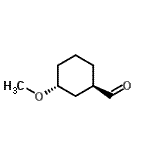 CAS#: 170292-47-4， (1R,3R)-3-Methoxycyclohexanecarbaldehyde