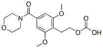 CAS#: 1703-31-7， Carbonic Acid 2,6-Dimethoxy-4-(4-Morpholinylcarbonyl)Phenylethyl Ester
