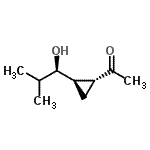 CAS#: 170303-25-0， 1-[(1R,2R)-2-[(1R)-1-Hydroxy-2-Methyl-Propyl]Cyclopropyl]Ethanone