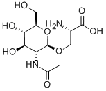 CAS#: 17041-36-0， O-[2-(Acetylamino)-2-Deoxy-beta-D-Glucopyranosyl]-L-Serine
