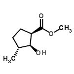 CAS#: 170422-96-5， Methyl (1R,2S,3R)-2-Hydroxy-3-Methylcyclopentanecarboxylate