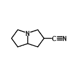 CAS#: 170442-01-0， Hexahydro-1H-Pyrrolizine-2-Carbonitrile