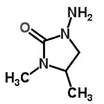 CAS#: 170500-50-2， 1-Amino-3,4-Dimethyl-2-Imidazolidinone