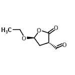 CAS#: 170501-44-7， (3S,5S)-5-Ethoxy-2-Oxotetrahydro-3-Furancarbaldehyde