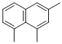 structure of CAS# 17057-91-9, 1,3,8-Trimethyl-Naphthalene;Trimethyl Naphthalene;Trimethylnaphthalene