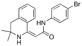 CAS#: 170658-12-5， (2E)-N-(4-Bromophenyl)-2-(3,3-Dimethyl-2,4-Dihydroisoquinolin-1-Ylidene)Acetamide