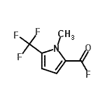 CAS#: 170693-22-8， 1-Methyl-5-(Trifluoromethyl)-1H-Pyrrole-2-Carbonyl Fluoride