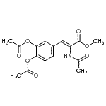 CAS#: 170699-07-7， Methyl (2Z)-2-Acetamido-3-(3,4-Diacetoxyphenyl)Acrylate