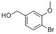 structure of CAS# 17100-64-0, 4-Bromo-3-Methoxy-Benzenemethanol;(4-Bromo-3-Methoxyphenyl)Methanol;2-BROMO-5-HYDROXYMETHYL-ANISOLE