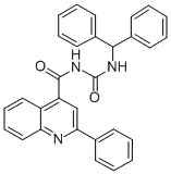 CAS#: 171258-71-2， N-[Di(Phenyl)Methylcarbamoyl]-2-Phenylquinoline-4-Carboxamide