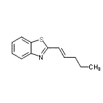 CAS#: 171628-32-3， 2-[(1E)-1-Penten-1-Yl]-1,3-Benzothiazole