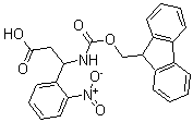 CAS#: 171778-06-6， beta-[[(9H-Fluoren-9-Ylmethoxy)Carbonyl]Amino]-2-Nitro-Benzenepropanoic Acid