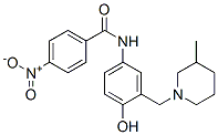 CAS#: 17183-42-5， N-[4-Hydroxy-3-[(3-Methylpiperidino)Methyl]Phenyl]-4-Nitrobenzamide