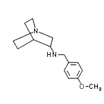 CAS#: 17186-53-7， N-(4-Methoxybenzyl)Quinuclidin-3-Amine